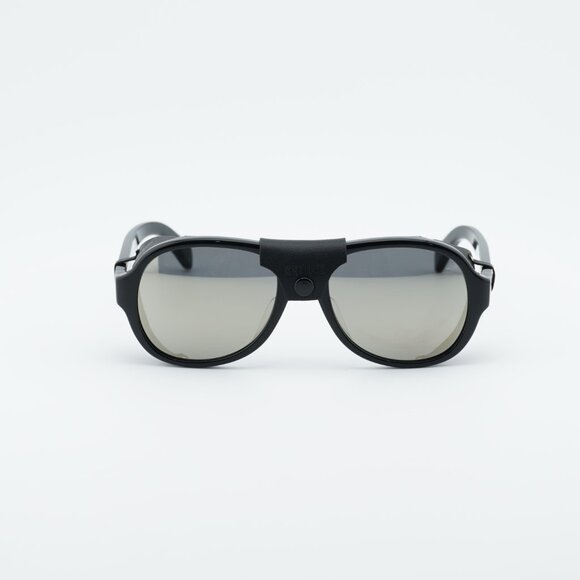 Celine CL40301U 01C Sunglasses Black Square Frame, Smoke Mirror Lenses main image 10